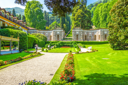 Italienische Gartengestaltung der Villa d'Este