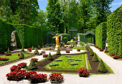 Gartengestaltung französisch-barock