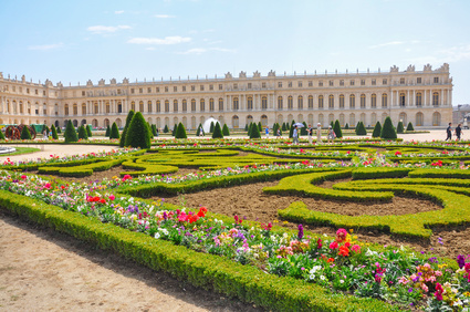 Parterre-Gestaltung vom Schloss Versailles