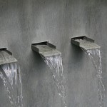 WANDBRUNNEN WASSERFALL-WAND ZINKART WALL 3