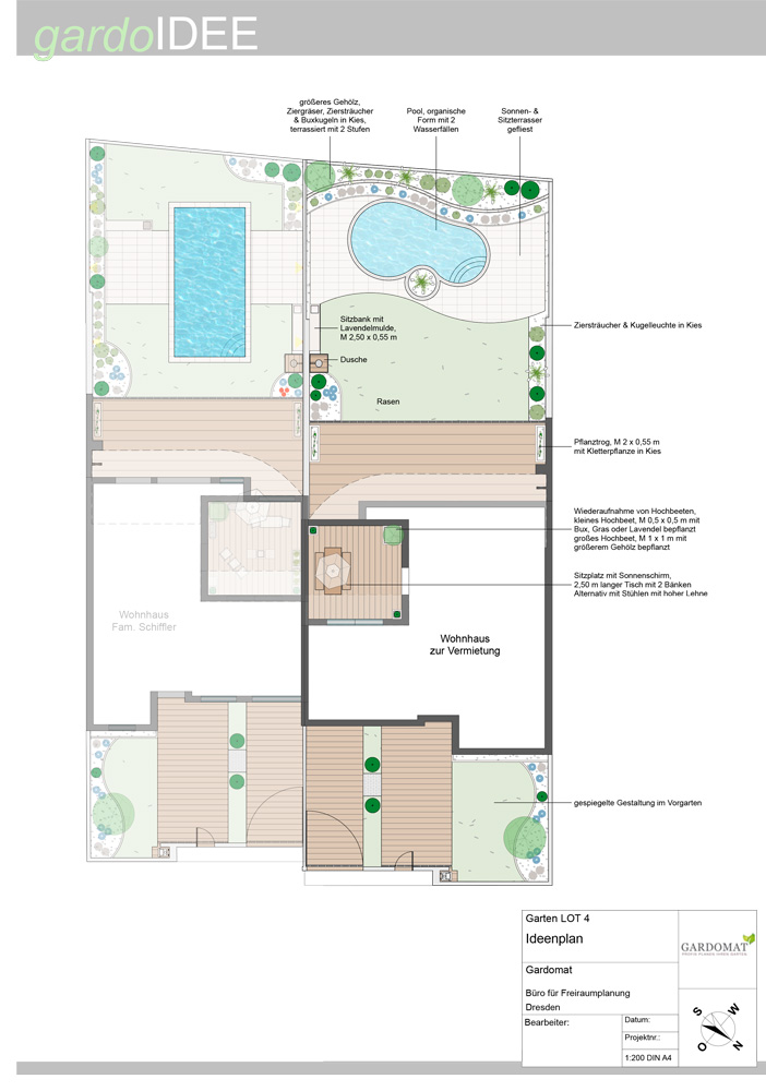 3. finaler Ideenplan Ferienhausgarten mit Schwung