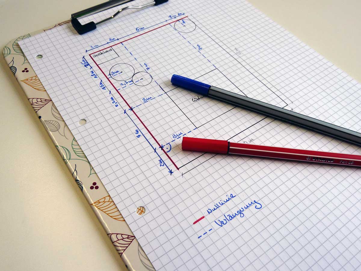 Bemassung-Grundstueck-Gartenplanung Bemassung-Grundstueck-Gartenplanung