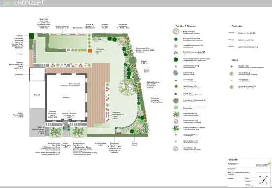 Moderner Garten zur Erholung Moderner Garten zur Erholung